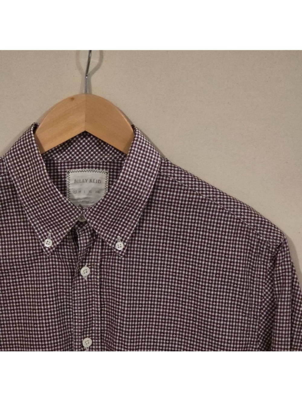 Billy Reid Standard Cut Button Down S